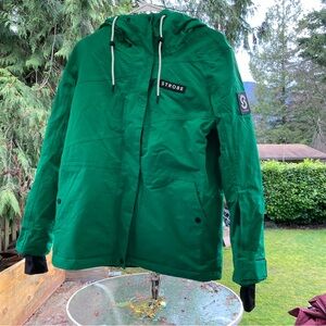 Women's Strobe Green Ski & Snow Jacket